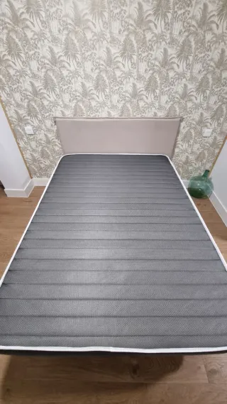 Colchón + Base tapizada
