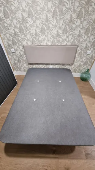 Colchón + Base tapizada