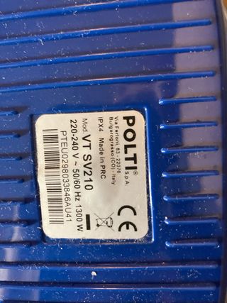 Escoba a vapor para suelos