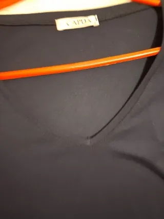 Vestido azul marino y blanco sin estrenar