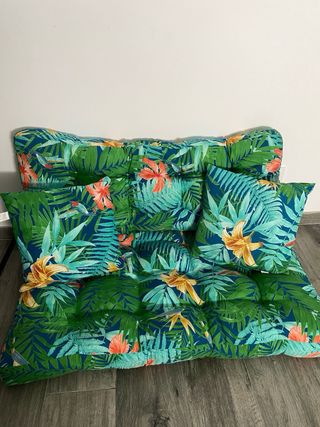 Cojines grandes para sofá de palets