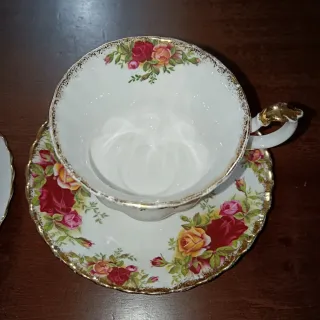 Set 2 Tazze Porcellana Inglese Royal Albert