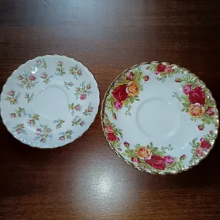 Set 2 Tazze Porcellana Inglese Royal Albert