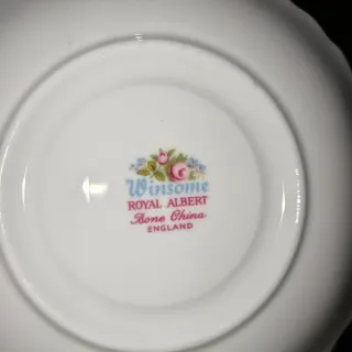 Set 2 Tazze Porcellana Inglese Royal Albert