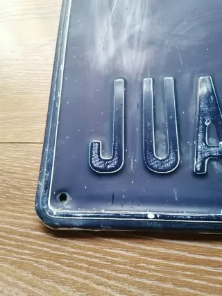 Cartel Calle Juan Carlos I Chapa