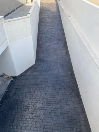 Hormigón impreso para exteriores