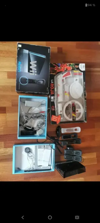 Consola Nintendo Wii Negra + Accesorios
