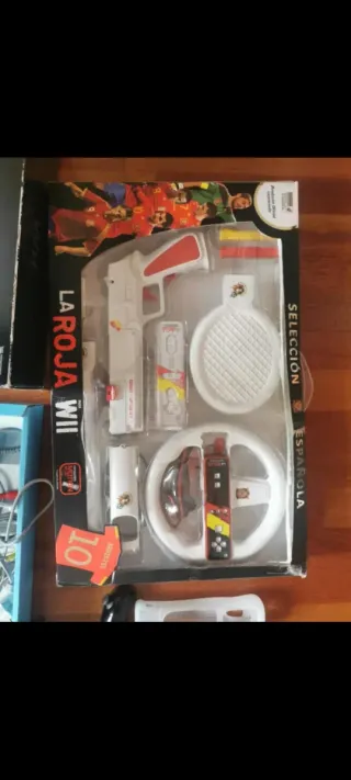 Consola Nintendo Wii Negra + Accesorios