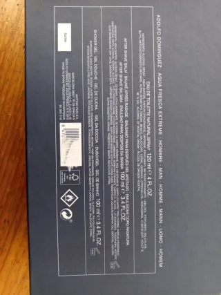 Estuche Adolfo Dominguez Agua Fresca Extreme 120ml