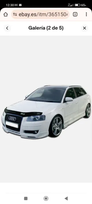 Deflector capó delantero Audi A3 2005