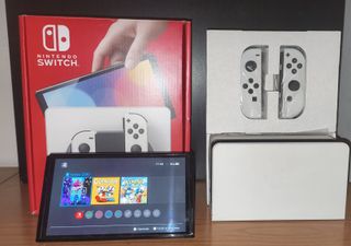 Nintendo Switch OLED Blanca