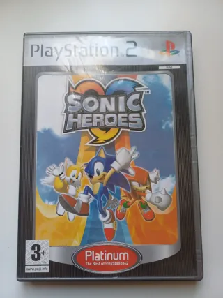 Sonic Heroes PS2 Platinum
