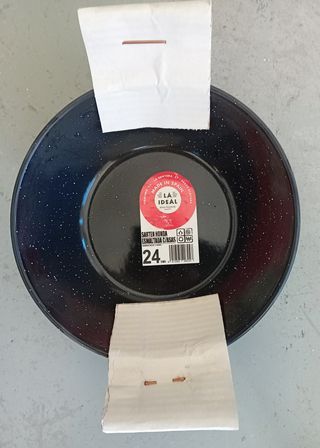 Set Sartenes hondas esmaltadas 26 y 24 cm.