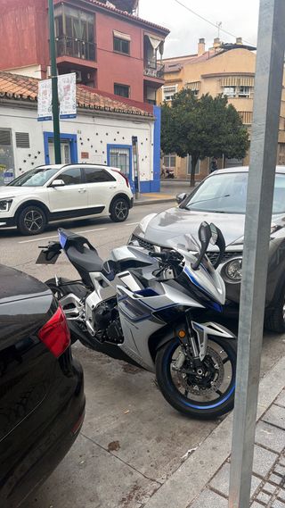 Zontes 703 RR Deportiva Azul/Blanca Version Full