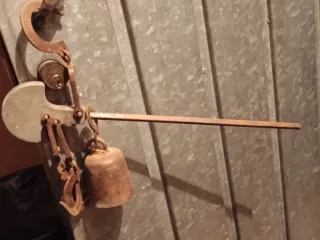 Báscula romana antigua