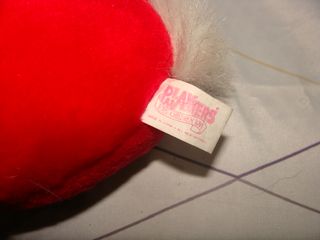 Boneco Peluche Pato Vermelho