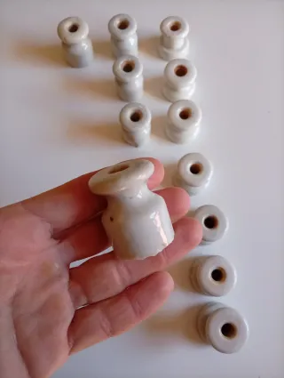 12 Tazze antiche in porcellana