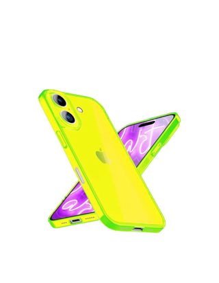 Funda iPhone 16 Plus Amarillo Neón