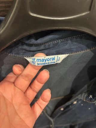 Vestito jeans Mayoral 18 anni o s da donna