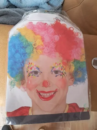 Disfraz Payaso Niño Talla 128 niño ( 9 a 11 años)