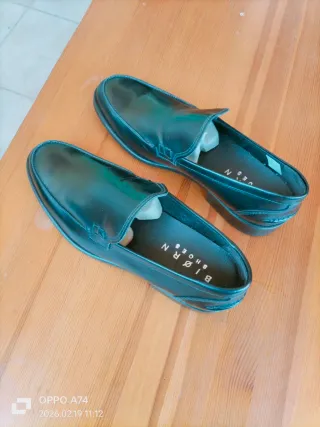 Mocassins Biorn Negro Talla 41 Mai indossato