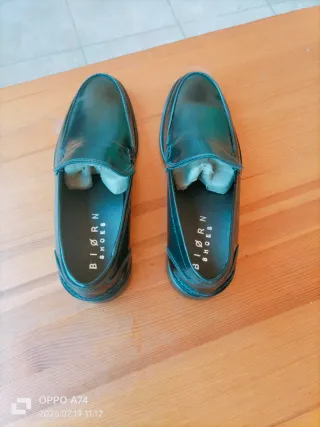 Mocassins Biorn Negro Talla 41 Mai indossato