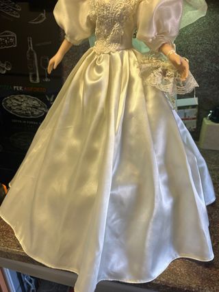 Muñeca de Porcelana Novia.