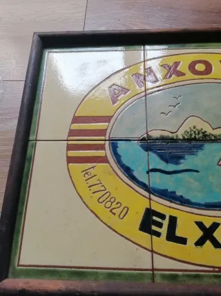 Cartel Tienda Anchoas L'Escala