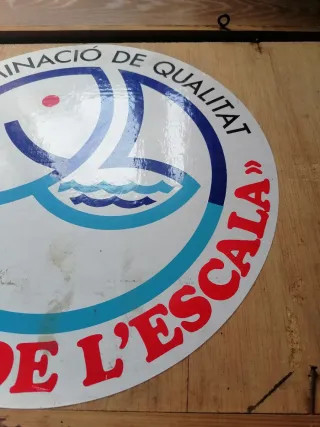 Cartel Tienda Anchoas L'Escala