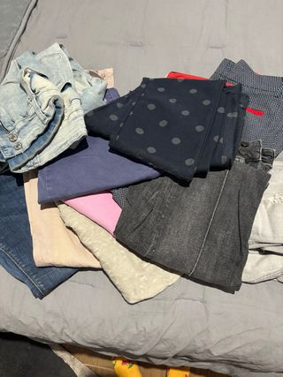 Lote 14 pantalones talla L