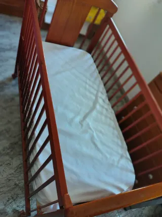 Cuna Madera 120x60