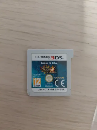 Monster Hunter 4 Ultimate Nintendo 3DS RPG