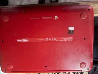 Portátil HP Pavilion Rojo/Plateado