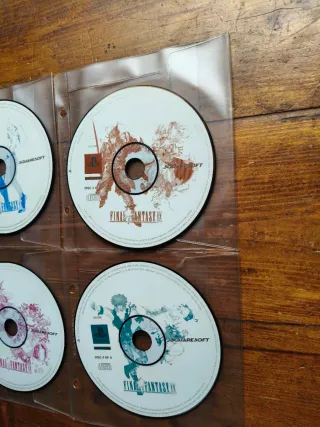 Final Fantasy IX PAL PS1 4 CD