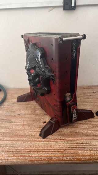 Carcasa Xbox 360 Gears of War Edición Especial