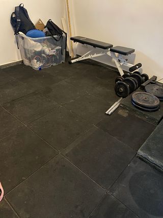 35 Losetas de caucho 50x50x2