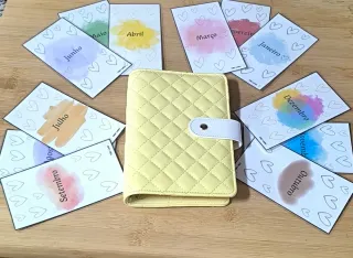 Dossiê A6 poupança com meses