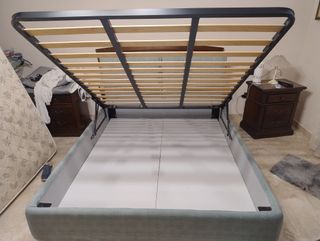 Letto matrimoniale contenitore