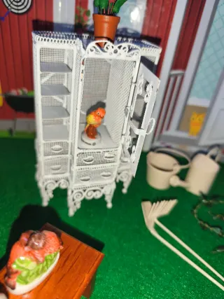 Set giardino per casa delle bambole