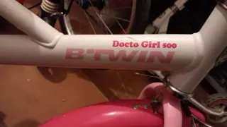 Bicicleta infantil BTWIN rosa