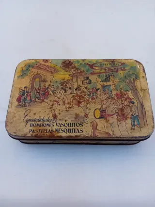 Cajita Metálica Confituras Goya