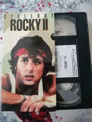 Colección VHS Rocky: 4 Películas