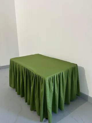 Mesa camilla cristal y madera