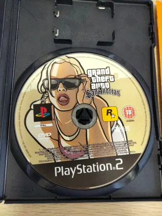 Grand Theft Auto San Andreas PS2
