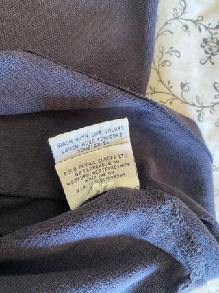 Polo Jersey Polera Polo Ralph Lauren S Azul