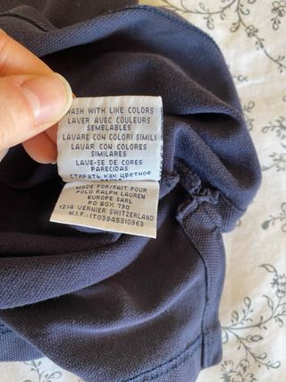 Polo Jersey Polera Polo Ralph Lauren S Azul