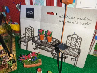 Set giardino in miniatura MICA