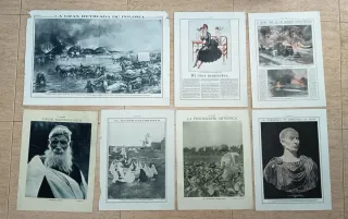 27 Láminas revista La Esfera (Monumentos y otras )