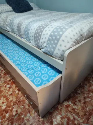 Cama nido con 2 cajones
