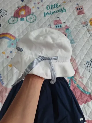 Vestido e Chapéu Chicco 18/24m